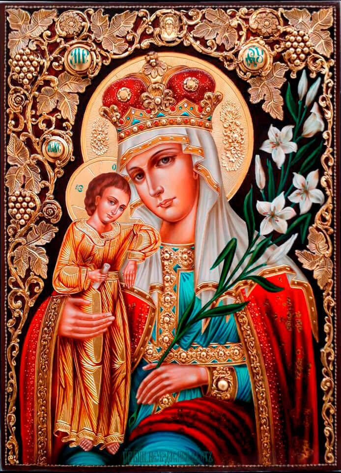Icon of the Mother of God "Unfading Flower"